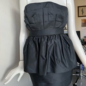 ACNE Mini black Strapless dress- BEAUTIFUL! XS